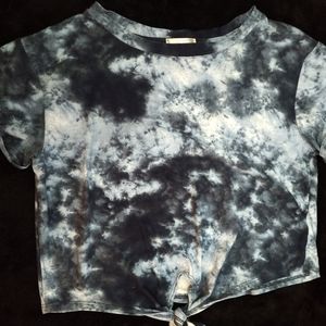 Stella Tweed Cropped Tie Dyed Tee